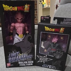 Dragon Ball Super Majin Buu and Goku Black Figures